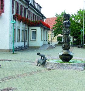 Ortschronikbrunnen, Süssen