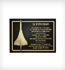 Commemorative plaque "In Memoriam"
