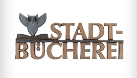 Strassacker bronze lettering for city library