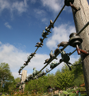 Jardin des sculptures, oiseaux, Strassacker 
